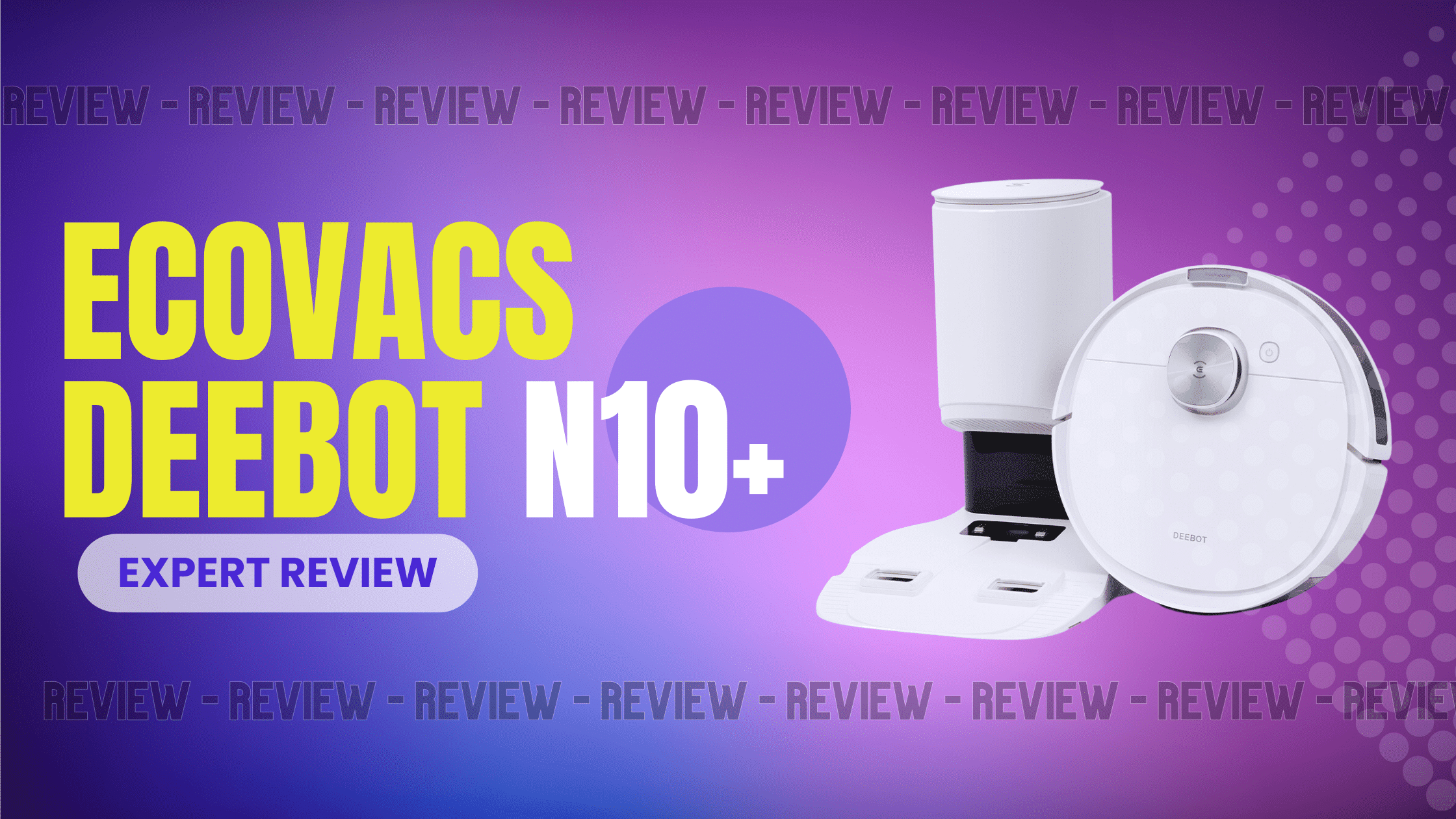 Donkivvy Kit di accessori di ricambio per aspirapolvere per Ecovacs per Deebot N10, N10 Plus, 1 spazzola a rullo principale, 2 filtri HEPA, 2 spazzole laterali, 2 panni per